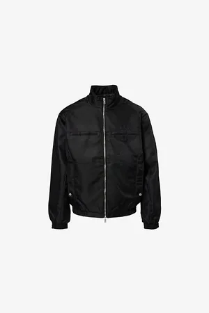 Represent Mens Overdrive Racing Brand-Embroidery Relaxed-Fit Woven Jacket S