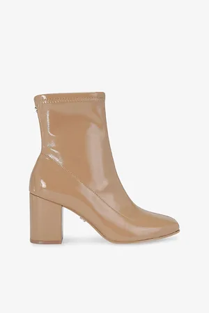 Carvela Womens Strut Patent Faux Leather Ankle Boots Eur 36 / 3 Uk Women