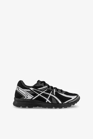 Asics Mens Jog 100S Metallic-Trim Mixed-Material Trainers 7