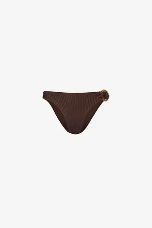 Monday Swimwear Womens Bronte Ring-Hardware Bikini Bottoms 6