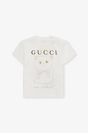 Gucci Graphic-Print Round-Neck Cotton-Jersey T-Shirt 6-36 Months 6-9 Months