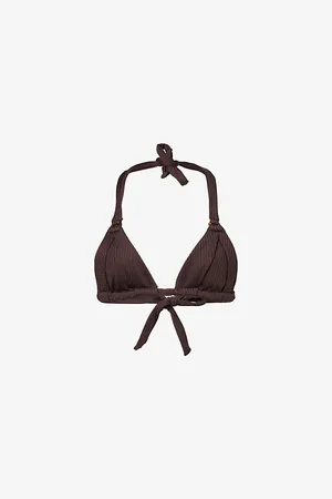 Monday Swimwear Womens Morocco Wide-Rib Bikini Top 6