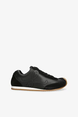 Loewe Womens Ballet Runner 2.0 Low-Top Leather Trainers Eur 37 / 4 Uk Women