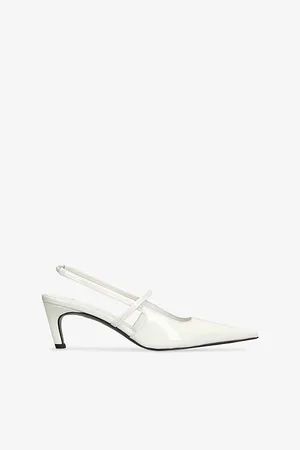 Totême Womens Sharp Pointed-Toe Leather Heels Eur 36 / 3 Uk Women
