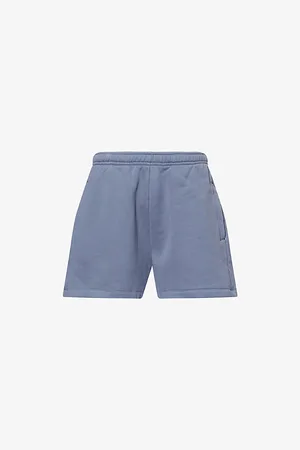 Represent Womens Owners Club Two-Welt-Pockets High-Rise Cotton-Jersey Shorts Xs