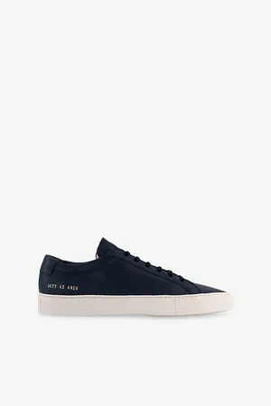 COMMON PROJECTS Mens Achilles Branded Leather Low-Top Trainers Eur 40 / 6 Uk Men