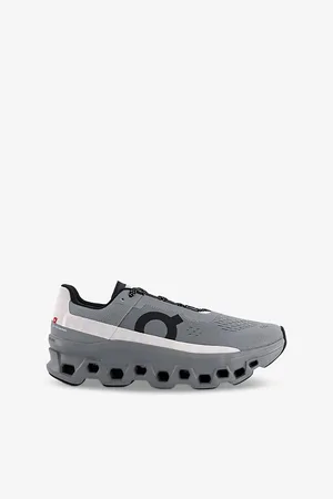 On Running Mens Cloudmster Chunky-Sole Mesh Low-Top Trainers 7