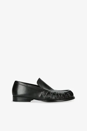 DRIES VAN NOTEN Womens Low-Heel Leather Loafers Eur 36 / 3 Uk Women