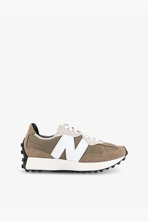 New Balance Mens 327 Suede and Mesh Low-Top Trainer 3.5