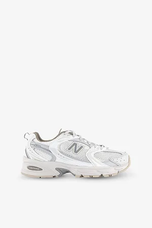 New Balance Mens Mr530 Logo-Embossed Leather and Mesh Low-Top Trainers 4