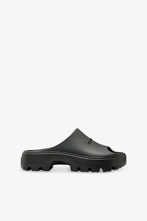 AllSaints Womens Eclipse Embossed-Branding Chunky Sliders Eur 36 / 3 Uk Women