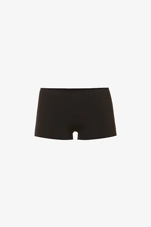 Hanro Womens Low-Rise Stretch-Jersey Shorts Xs