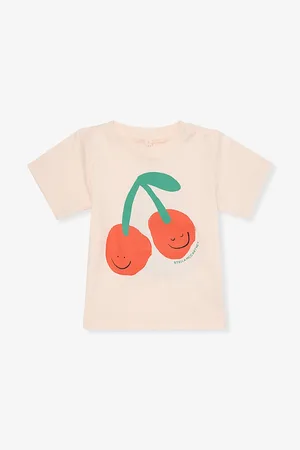 Stella McCartney Cherry Round-Neck Cotton-Jersey T-Shirt 6-36 Months 9 Months