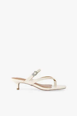 Kurt Geiger Womens Sian Logo-Embellished Faux-Leather Heeled Sandals Eur 36 / 3 Uk Women