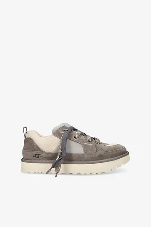 UGG Mens Lo Lowmel Suede and Mesh Low-Top Trainers Eur 41 / 7 Uk Men
