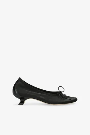 Simone Rocha Womens Bow-Embellished Mesh Courts Eur 36 / 3 Uk Women