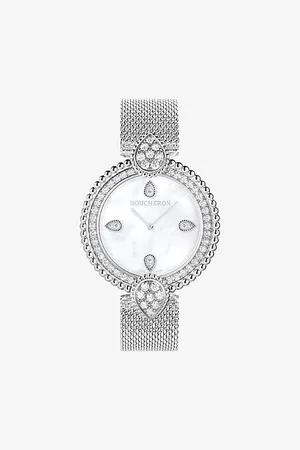 Boucheron Serpent Bohème Stainless Steel and 1.21ct Diamond Quartz Watch 1 Size