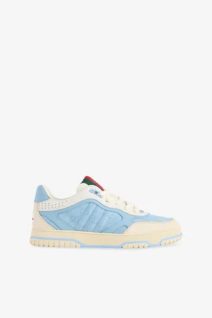 Gucci Mens Re-Web Gg Canvas and Leather Low-Top Trainers Eur 40 / 6 Uk Men