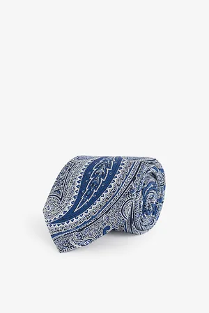 Dunhill Mens Paisley-Print Silk Tie 1 Size
