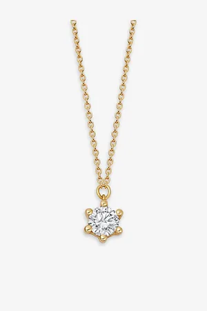 ASTLEY CLARKE Womens Intestellar 14ct Yellow-Gold and 0.25ct Brilliant-Cut Diamond Pendant Necklace 1 Size