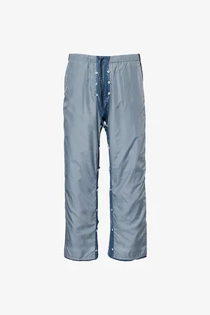 CRAIG GREEN Mens Layered Straight-Leg Cotton-Blend Shell Trousers S