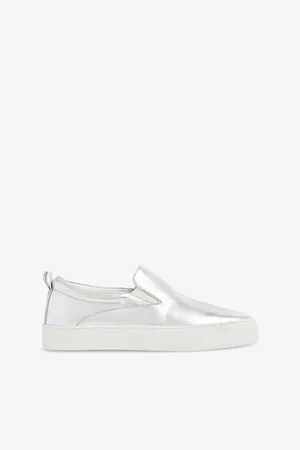 Whistles Womens Kinsley Slip-On Low-Top Leather Trainers Eur 36 / 3 Uk Women