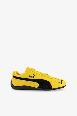 PUMA Mens Speedcat Og Logo-Print Suede Low-Top Trainers Eur 37 / 4 Uk Women