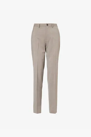 THEORY Mens Curtis Travel Tapered-Leg Wool-Blend Trousers 30