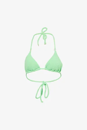 Seafolly Womens Sea Dive Textured Triangle Bikini Top 8