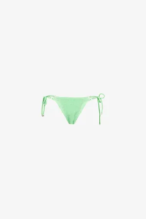 Seafolly Womens Sea Dive Textured Mid-Rise Bikini Bottoms 10