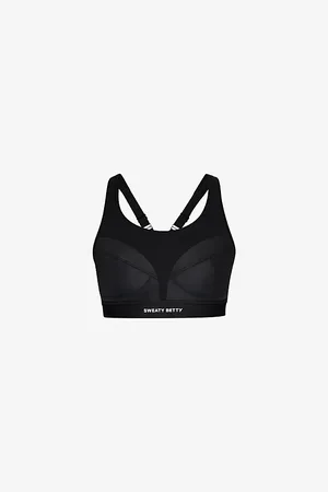 Sweaty Betty Womens Power Pro Branded Stretch-Woven Bra 32A