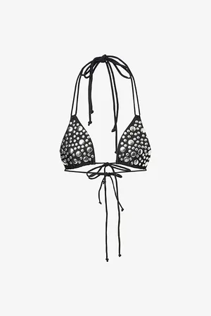 Jaded London Womens Silvra Studded Bikini Top 6