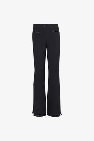 Moncler Womens Panelled Straight-Leg Stretch-Woven Ski Trousers M
