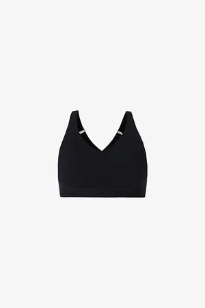 Sweaty Betty Womens Power Pulse V-Neck Stretch-Woven Sports Bra Xxs