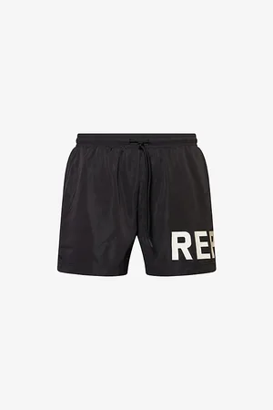 Represent Mens Logo-Print Regular-Fit Swim Shorts S