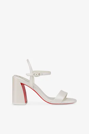 Christian Louboutin Womens Miss Jane 85 Leather Heeled Sandals Eur 36 / 3 Uk Women