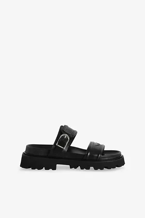 Zadig & Voltaire Womens Ride Leather Mules Eur 36 / 3 Uk Women