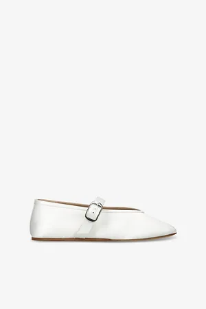 Le Monde Beryl Womens Stella Single-Strap Satin Pumps Eur 37 / 4 Uk Women