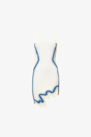 PH5 Womens Camassia Wavy-Hem Knitted Mini Dress Xs