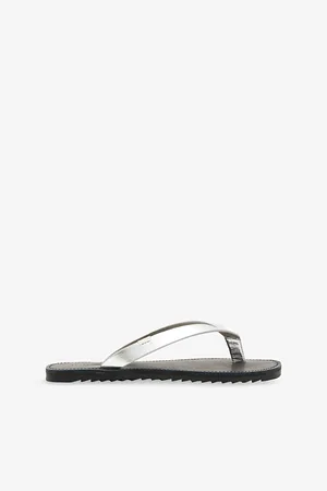 AllSaints Womens Sydney Leather Flip Flops Eur 36 / 3 Uk Women