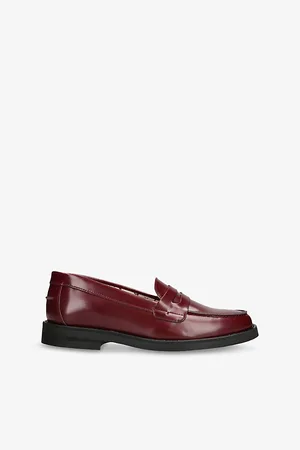 Duke & Dexter Womens Wilde Leather Penny Loafers Eur 36 / 3 Uk Women