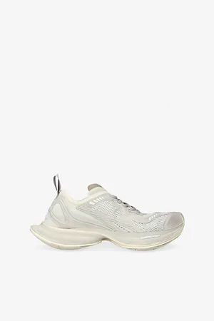 Balenciaga Womens Circuit Faux-Leather and Mesh Low-Top Trainers Eur 36 / 3 Uk Women