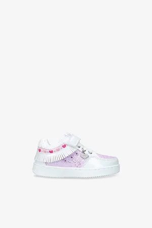 Lelli Kelly Frangetta Faux-Leather Mid-Top Trainers Eur 26 / 8.5 Uk Kids