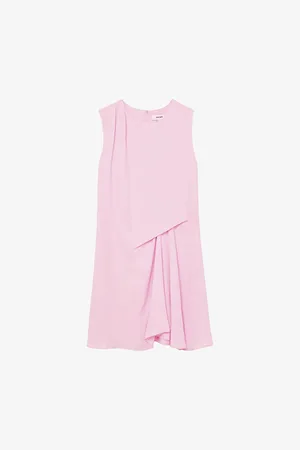 Reiss Womens Elina Drape Woven Mini Dress 4