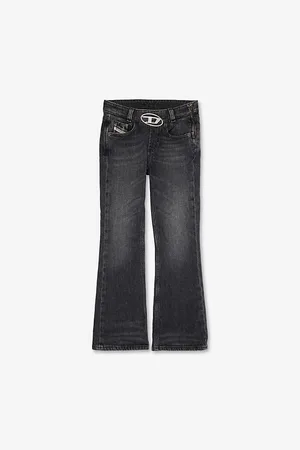 Diesel 1969 D-Ebbey Flared-Leg Slim-Fit Stretch-Cotton Jeans 8-16 Years 14 Years