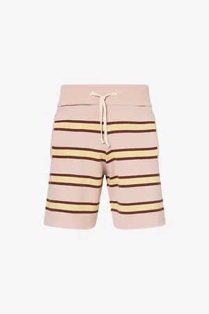 Chateau Mens Oscar Striped Knitted Cotton Short S