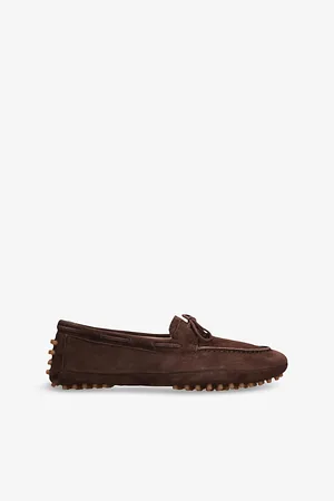 Le Monde Beryl Womens Driver Suede Moccasin Shoes Eur 37 / 4 Uk Women