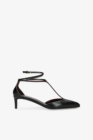 Khaite Womens Mia Leather Pumps 2