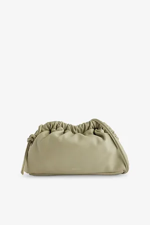 Mansur Gavriel Womens Cloud Mini Leather Clutch Bag