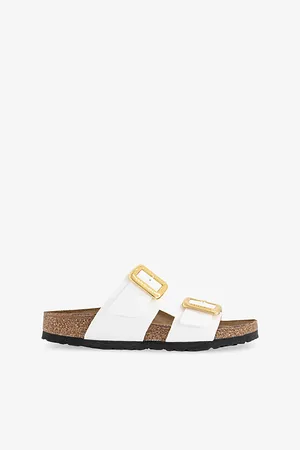 Birkenstock Womens Sydney Two-Strap Leather Sandals Eur 37 / 4 Uk Women
